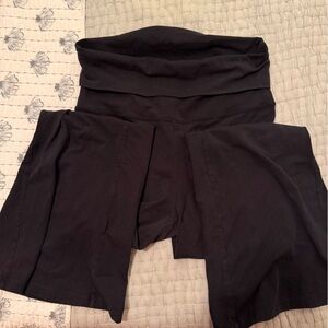 Offline by Aerie Foldover Cotton Flare Leggings